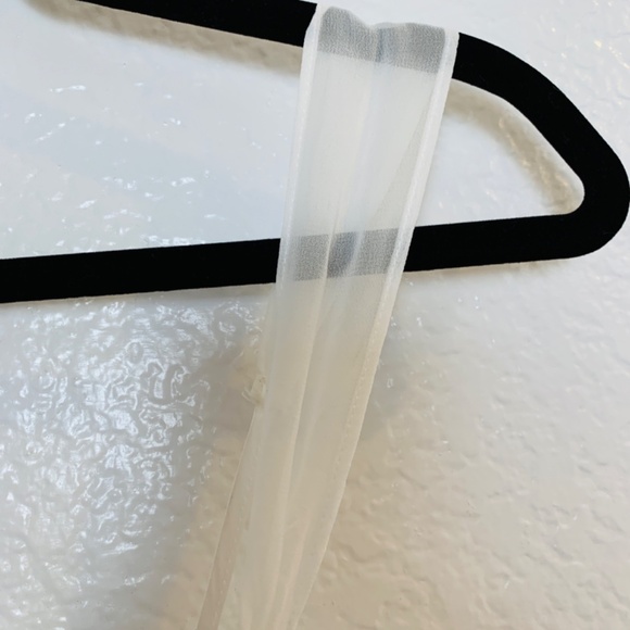 LINEA DONATELLA Embroidered Satin Short Chemise Nightgown Baby Doll Ivory Sz XL - Picture 5 of 12